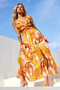 Meanwhile Maxi Dress - Orange | Sage and Paige AUS.