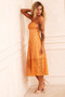 Ease Up Midi Dress - Mustard | Sage and Paige AUS.