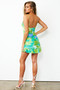Sunday Island Mini Dress - Green Multi | Sage and Paige AUS.