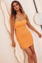 Beach Club Mini Dress - Orange | Sage and Paige AUS.