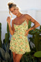 Find A Way Mini Dress - Green | Sage and Paige AUS.