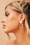 Disco Sole Earrings - Rose Gold | Sage and Paige AUS.