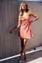 Sweetest Hour Mini Dress - Fuchsia | Sage and Paige AUS.