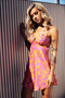 Sweetest Hour Mini Dress - Fuchsia | Sage and Paige AUS.