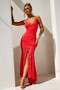 City of Angels Lace Maxi Dress - Red | Sage and Paige AUS.