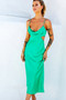 Heartbreaker Midi Dress - Emerald | Sage and Paige AUS.