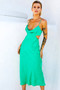 Heartbreaker Midi Dress - Emerald | Sage and Paige AUS.