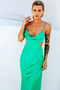 Heartbreaker Midi Dress - Emerald | Sage and Paige AUS.