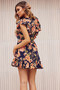 Lucile Mini Dress - Navy | Sage and Paige AUS.