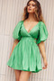 Nikki Mini Dress - Emerald | Sage and Paige AUS.