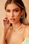 Laylah Earrings - White Gold | Sage and Paige AUS.