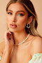 Laylah Earrings - White Gold | Sage and Paige AUS.