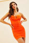 Keeping Secrets Mini Dress - Orange | Sage and Paige AUS.
