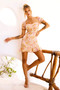 Jael Mini Dress - Pink Beige | Sage and Paige AUS.