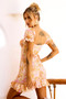 Jael Mini Dress - Pink Beige | Sage and Paige AUS.