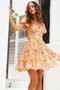 Show Me Love Mini Dress - Sunset Multi | Sage and Paige AUS.
