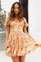 Show Me Love Mini Dress - Sunset Multi | Sage and Paige AUS.
