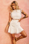 Worth The Chase Dress - White | Sage and Paige AUS.