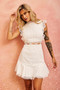 Worth The Chase Dress - White | Sage and Paige AUS.