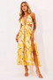 Rays Maxi Dress - Yellow Print | Sage and Paige AUS.