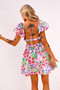 Reasons Mini Dress - Pink Multi | Sage and Paige AUS.