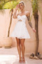 Twilight Mini Dress - White | Sage and Paige AUS.