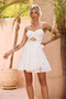 Twilight Mini Dress - White | Sage and Paige AUS.