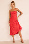 Affectionate Love Midi Dress - Red | Sage and Paige AUS.