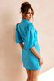 Over The Horizon Mini Dress - Blue | Sage and Paige AUS.