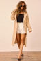 Calla Lilly Trench Coat - Camel