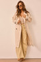 Calla Lilly Trench Coat - Beige