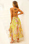 Havana Bloom Maxi Dress - Yellow Multi | Sage and Paige AUS.