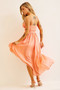Ios Maxi Dress - Peach | Sage and Paige AUS.