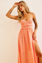 Ios Maxi Dress - Peach | Sage and Paige AUS.