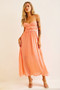 Ios Maxi Dress - Peach | Sage and Paige AUS.