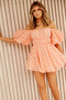 Warm Breeze Mini Dress - Peach | Sage and Paige AUS.