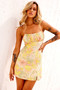 Shasta Mini Dress - Yellow | Sage and Paige AUS.