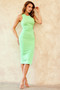 Pretty Days Midi Dress - Apple Green | Sage and Paige AUS.