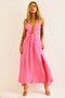 Dolly Maxi Dress - Pink | Sage and Paige AUS.