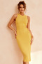Pretty Days Midi Dress - Mustard | Sage and Paige AUS.