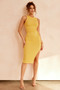 Pretty Days Midi Dress - Mustard | Sage and Paige AUS.