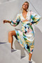 Angel Eyes Midi Dress - Multi | Sage and Paige AUS.