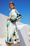 Angel Eyes Midi Dress - Multi | Sage and Paige AUS.