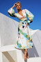 Angel Eyes Midi Dress - Multi | Sage and Paige AUS.