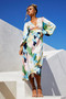 Angel Eyes Midi Dress - Multi | Sage and Paige AUS.