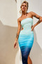 Dream On Midi Dress - Blue | Sage and Paige AUS.