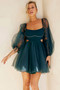 Saint Malo Mini Dress - Forest Green | Sage and Paige AUS.