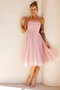Swingin' It Midi Dress - Blush | Sage and Paige AUS.
