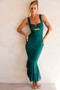 Eternal Muse Maxi Dress - Forest Green | Sage and Paige AUS.