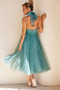 Her Statement Midi Dress - Sage | Sage and Paige AUS.